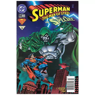 Buy Superman: The Man Of Steel #54 Newsstand In Very Fine Condition. DC Comics [c/ • 3.37£