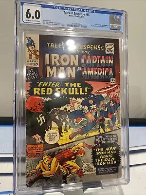 Buy Tales Of Suspense #65 CGC 6.0 Silver Age (First Appearance Of The Red Skull) • 137.43£