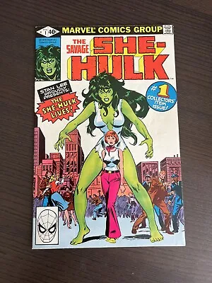 Buy The Savage She-hulk #1 First Appearance 1st Print 1980 Vol 1 C • 160£