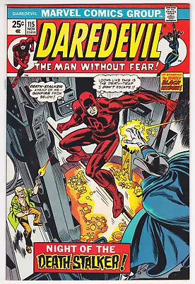Buy Daredevil #115 Near Mint Minus 9.2 Hulk 181 Wolverine Ad 1974 • 86.71£