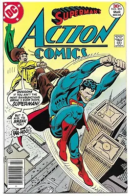 Buy Action Comics #469 Nm+ 9.6 Superman! Undistributed Copy! Bronze Age Dc! • 79.05£