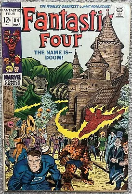 Buy Fantastic Four Comic #84 (marvel,1969) Silver Age ~ • 39.42£