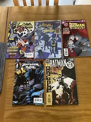 Buy Dc Comics Batman Random Lot Bundle Strikes 12c 66 Vs Bane • 7.50£