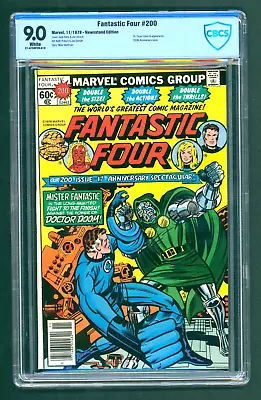 Buy Fantastic Four #200 - When Titans Clash, CBCS 9.0 White Pages (Marvel, 1978) • 32.47£