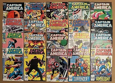 Buy Lot Of 20 Marvel Captain America Comics 276-346 • 31.97£