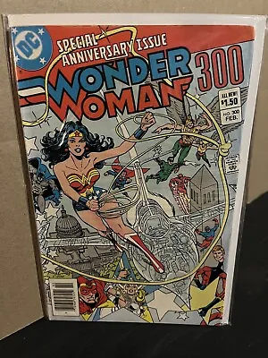 Buy Wonder Woman 300 🔑1st App LYRA HALL Lyta Trevor🔥1983 NWSTND🔥DC Comics🔥VF+ • 8.69£