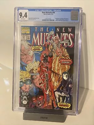 Buy New Mutants 98 CGC 9.4 Marvel Comics 1991 1st Appearance Of Deadpool • 399.75£