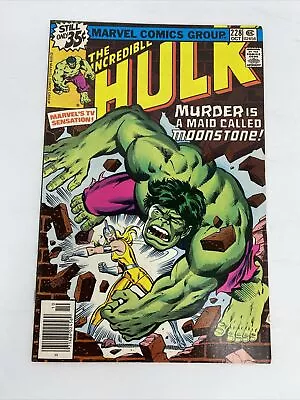 Buy The Incredible Hulk #228 Newsstand 1st Moonstone Appearance (1978 Marvel Comics) • 14.39£