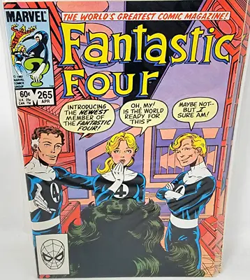 Buy Fantastic Four #265 Lyja (skrull) As Alicia Masters 1st Appearance *1984* 9.0 • 10.27£