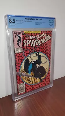 Buy Amazing Spider-Man 300 8.5 CBCS Origin And 1st Full App Of Venom 1988 Newsstand • 400£