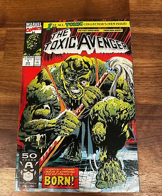 Buy 1991 Marvel The Toxic Avenger #1 1st Appearance & Origin The Toxic Avenger • 19.92£