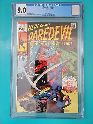 Buy Daredevil 59 CGC 9.0 VF/NM 1968 1st Appearance Of Torpedo And Crime-Wave • 134.01£