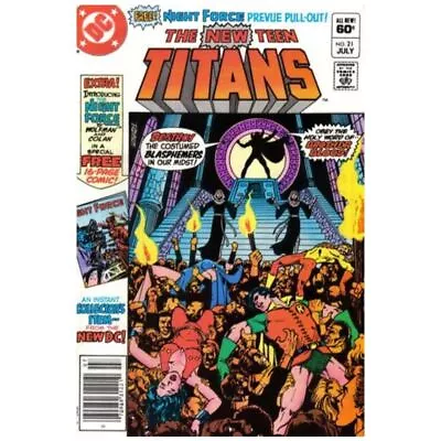Buy New Teen Titans (1980 Series) #21 Newsstand In VF + Condition. DC Comics [p| • 20.96£