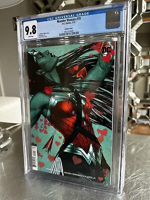 Buy WONDER WOMAN ISSUE #70 - VARIANT COVER 2019 Heart Valentine’s Day Cupid CGC 9.8 • 64.04£