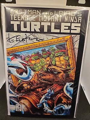 Buy Teenage Mutant Ninja Turtles #3 Signed By Kevin Eastman W/ Coa • 47.96£