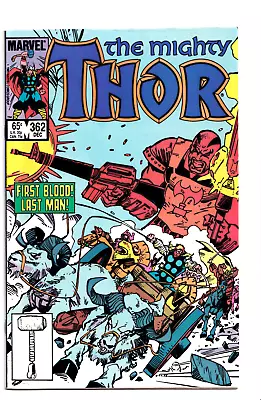 Buy Thor #362 1985 Marvel Comics Death Of Executioner • 3.11£