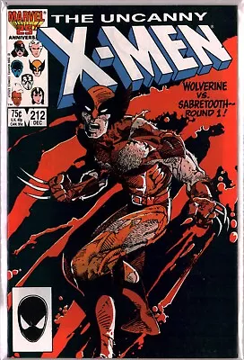 Buy UNCANNY X-MEN #212 Wolverine Vs Sabretooth BWSmith (1986) Marvel VF/NM (9.0) • 15.76£