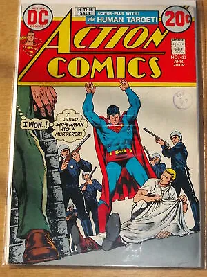 Buy Action Comics #423 Vg+ (4.5) Dc Superman April 1973 • 7.99£