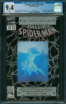 Buy Amazing Spider-man #365  Cgc  9.4 • 47.32£