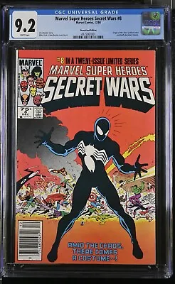 Buy Secret Wars #8 - Origin Of Symbiote Costume (Venom) 9.2 White Pages • 181.28£