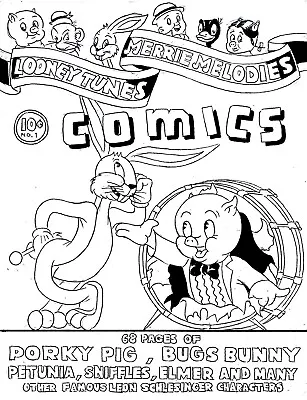 Buy Merrie Melodies # 1 Cover Recreation 1st Bugs Bunny Original Comic Art • 23.98£