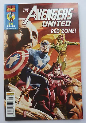 Buy The Avengers United #56 - Marvel UK Panini 24 August 2005 VF 8.0 • 5.25£
