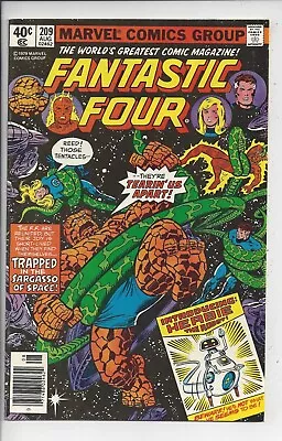 Buy Fantastic Four #209VF+(8.5) 1979 -🔥 1st Appearance Of Herbie The Robot🔥 • 11.99£
