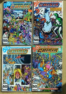 Buy Crisis On Infinite Earths Issues 9, 10, 11, 12 (4 Issues) 1986 DC High Grade • 24.99£
