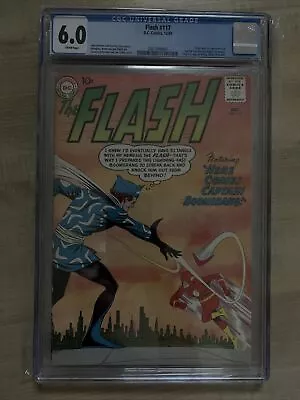 Buy Flash #117 (DC 1960) CGC 6.0 Cream Pages, 1st Captain Boomerang Digger Harkness • 513.89£