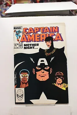Buy CAPTAIN AMERICA #290 (1984) Wasp, Falcon, J.M. DeMatteis, Marvel Comics • 3.16£