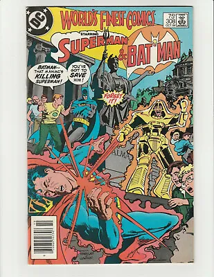 Buy World's Finest #308 (1984) DC Comic Book Superman Batman (8.5) Very Fine+ • 9.08£