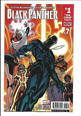 Buy BLACK PANTHER # 7 ( The CREW  Starts NOW! Dec 2016), NM NEW (Bagged & Boarded) • 3.35£