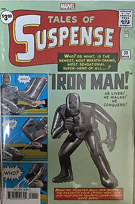 Buy Tales Of Suspense #39 (Facsimile Edition  1st Iron Man  / 1963  NEW) • 19.95£
