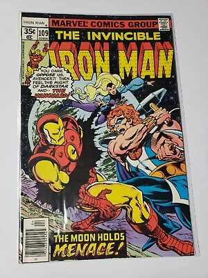 Buy Invincible Iron Man #109 April 1978 VG Byrne Cover, 1st Vanguard • 12.06£