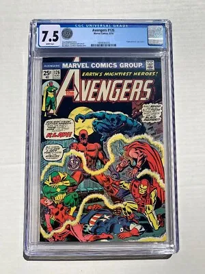 Buy Avengers #126 CGC 7.5 - New Clean Case • 51.24£