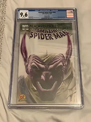 Buy Amazing Spiderman #568 Negative Variant Edition 9.6 Cgc  White Pages • 119£