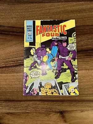 Buy Fantastic Four #27 Marvel Digest Series British Comic Pocket Book • 0.99£