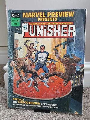 Buy Marvel Previews #2 Magazine Featuring The Origin Of The Punisher . VF? • 70£