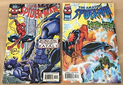 Buy Lot 2 Amazing Spider-Man Comic Books 1998 #419 #423 Marvel Joe Bennett  DeFalco • 8£