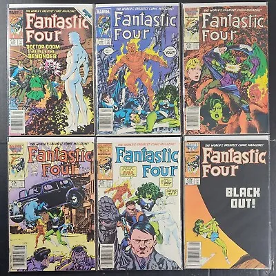 Buy Fantastic Four #288 289 290 291 292 293 Newsstand See Pics Byrne Marvel 1986 • 31.62£