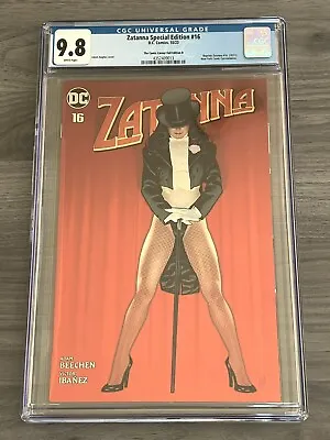 Buy Zatanna Special Edition #16 CGC 9.8 Adam Hughes Foil Cover 2023 DC Comics LE500 • 115.93£