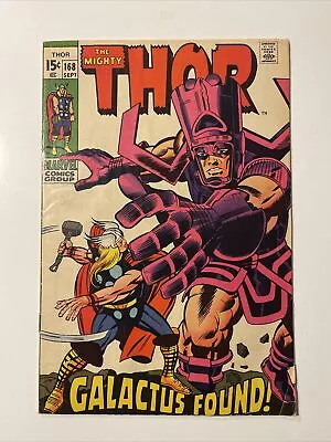 Buy Thor #168 (1969 Marvel Comics) Galactus • 60.24£
