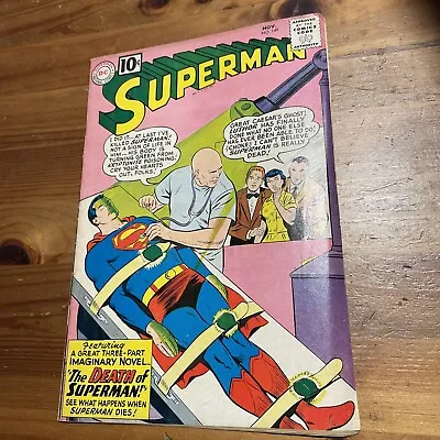 Buy Superman #149 Nov 1961 Vintage DC Comic Lex Luthor, Hero Fine Condition  • 94.08£
