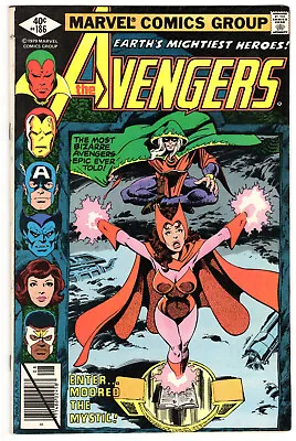 Buy Avengers #186 Very Fine Minus 7.5 First Chthon Bova Modred The Mystic 1979 • 24.01£
