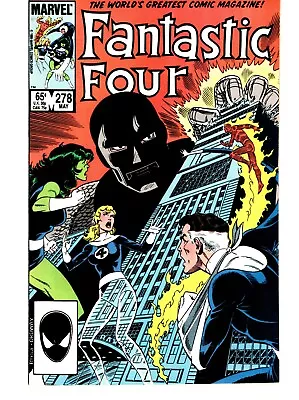 Buy Fantastic Four #278 - True Lives! - Guest-starring Wyatt Wingfoot • 6.75£