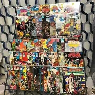 Buy New Teen Titans 1984 Vol 2: 1-3 5-30 32 35 36 38-47 50-59 100 111 & Annuals 1 2 • 72.66£
