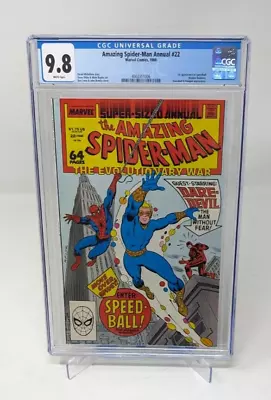 Buy Amazing Spider-Man Annual #22 CGC 9.8 Marvel Comics 1988 • 107.94£