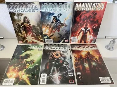 Buy Annihilation Conquest #1-6 Complete Set Nm/nm+ *major Key* Marvel 2008 • 103.56£