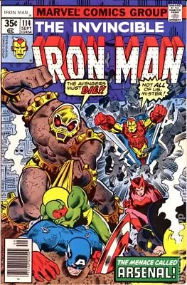 Buy Iron Man #114 FN 6.0 1978 Stock Image • 6.31£
