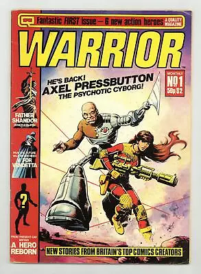 Buy Warrior UK #1 VG+ 4.5 1982 1st App. Alan Moore's MarvelMan, V For Vendetta • 183.89£